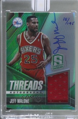 2015-16 Panini Replay Buyback 15/145 Jeff Malone #13SPTA-11 Auto 2ct