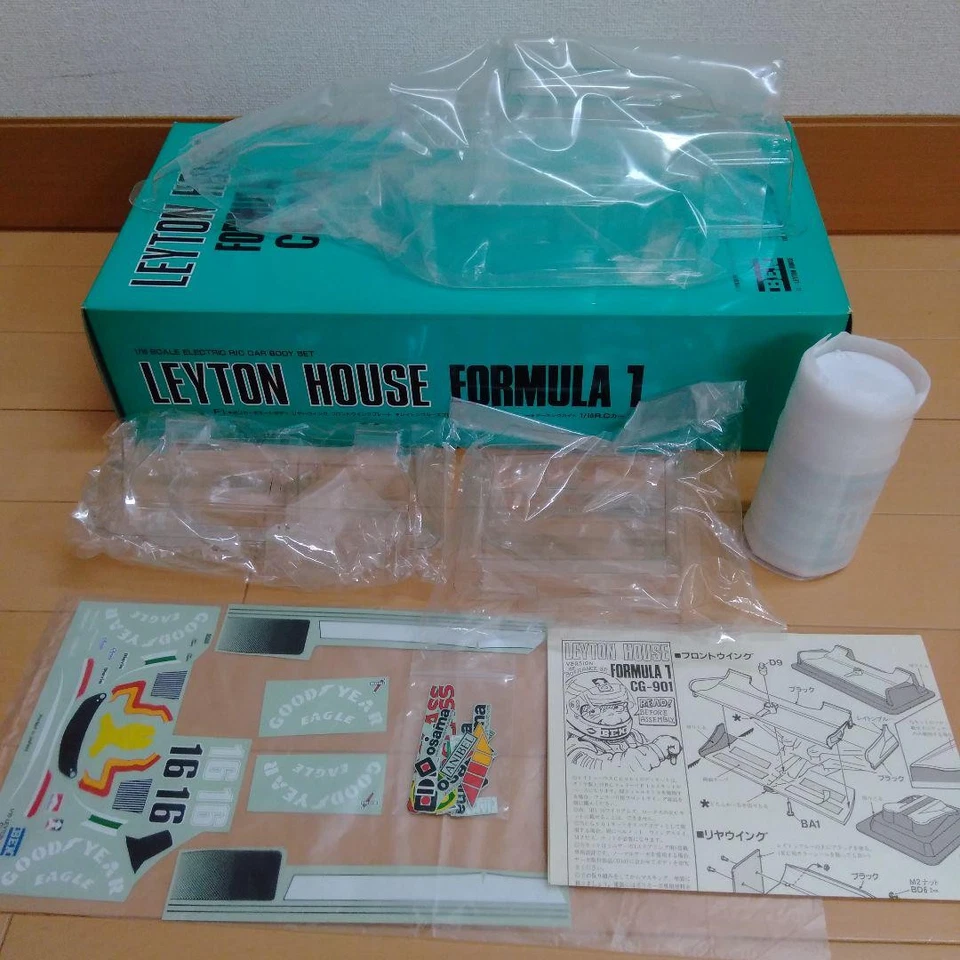Leyton House March Cg-901 Body Shell Set Tamiya 1/10 F1 Rc Car Clear Unpainted - Image 2 of 4