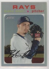 2020 Topps Heritage Chrome Refractor /571 Blake Snell #THC-417 6tw