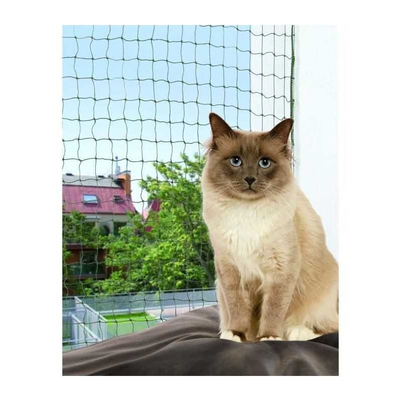 Filet de protection pour chat TRIXIE 4x3m transparent en nylon