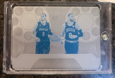 Zach Lavine 1/1 Cyan Plate