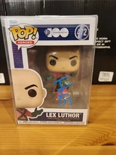 Jesse Eisenberg Signed Lex Luther Superman Funko Pop 472 with Case BAS