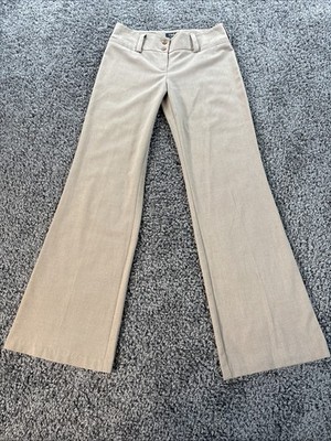 Vtg TBA The Pixie Trouser Pants Womens 28x31 Wide Leg Low Rise Bratz Flare Y2K