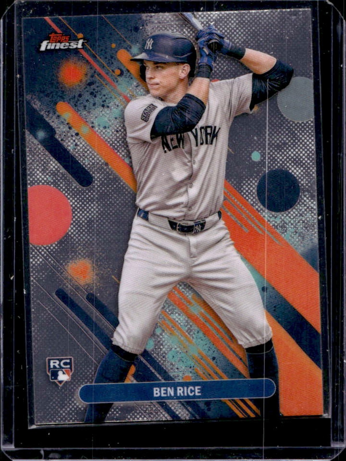 2025 Finest Ben Rice Common RC Rookie #48 Yankees