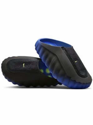 Größe 11M/45EU - Nike Mind 001 Flyknit Slide Hyper Royal Black IR2175-400