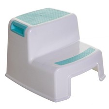 Dreambaby 2-Up Step Stool Aqua  White Dreambaby