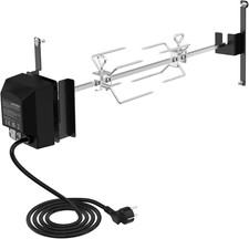 Onlyfire BRK-6099 Girarrosto per Barbecue in Acciaio Inox per Weber WSM 57 Cm Co