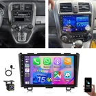 4+64GB CarPlay For Honda CRV 2007-2011 Android 15 Car Radio Stereo GPS Navi WIFI