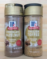 McCormick 2Pk Limited Edition Finishing Sugars|Chocolate Hazelnut Combo|YOU PICK