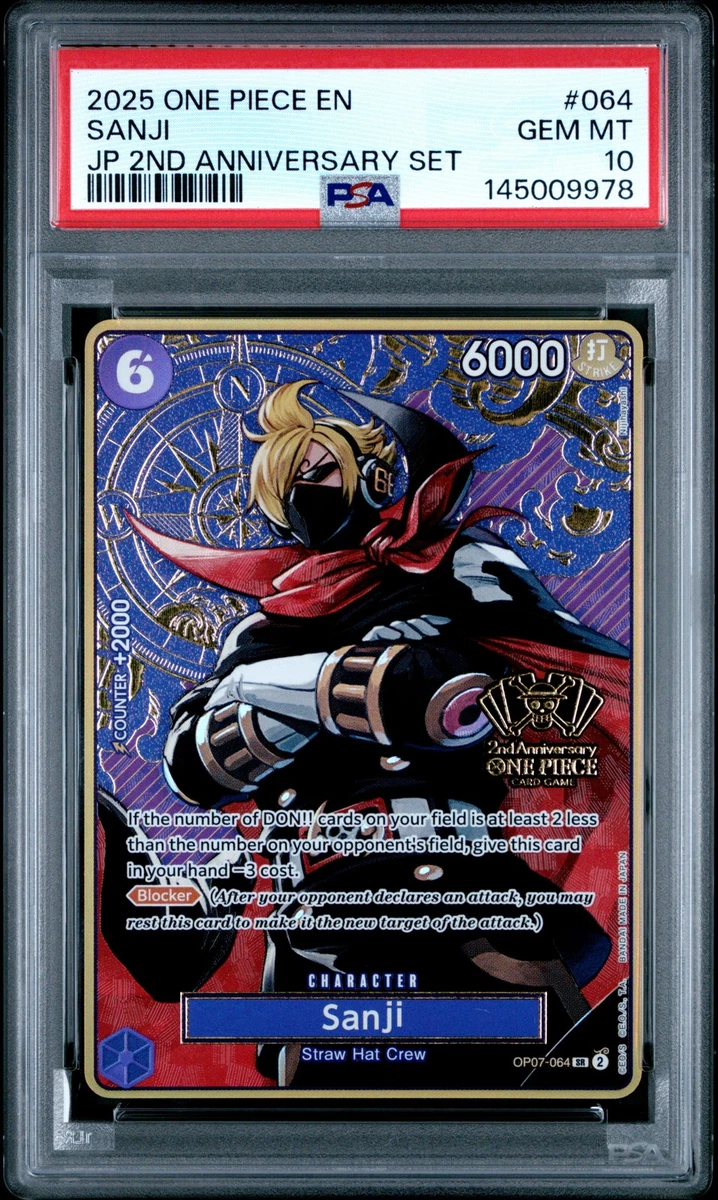 Sanji OP07-064 One Piece Promotion Cards for sale | eBay