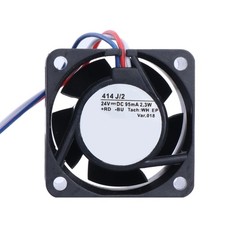 414J/2 Fan 4x4x2.5 24V 95mA 2.3W 3Pin 4CM CPU Cooling Fan for Inverters Fan