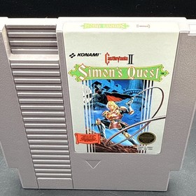 Castlevania II Simons Quest Nintendo NES custodia cartuccia manuale testato