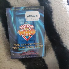 Doctor Who Collectable Trading Card Black Border Game 60 Card Starter Deck NEW