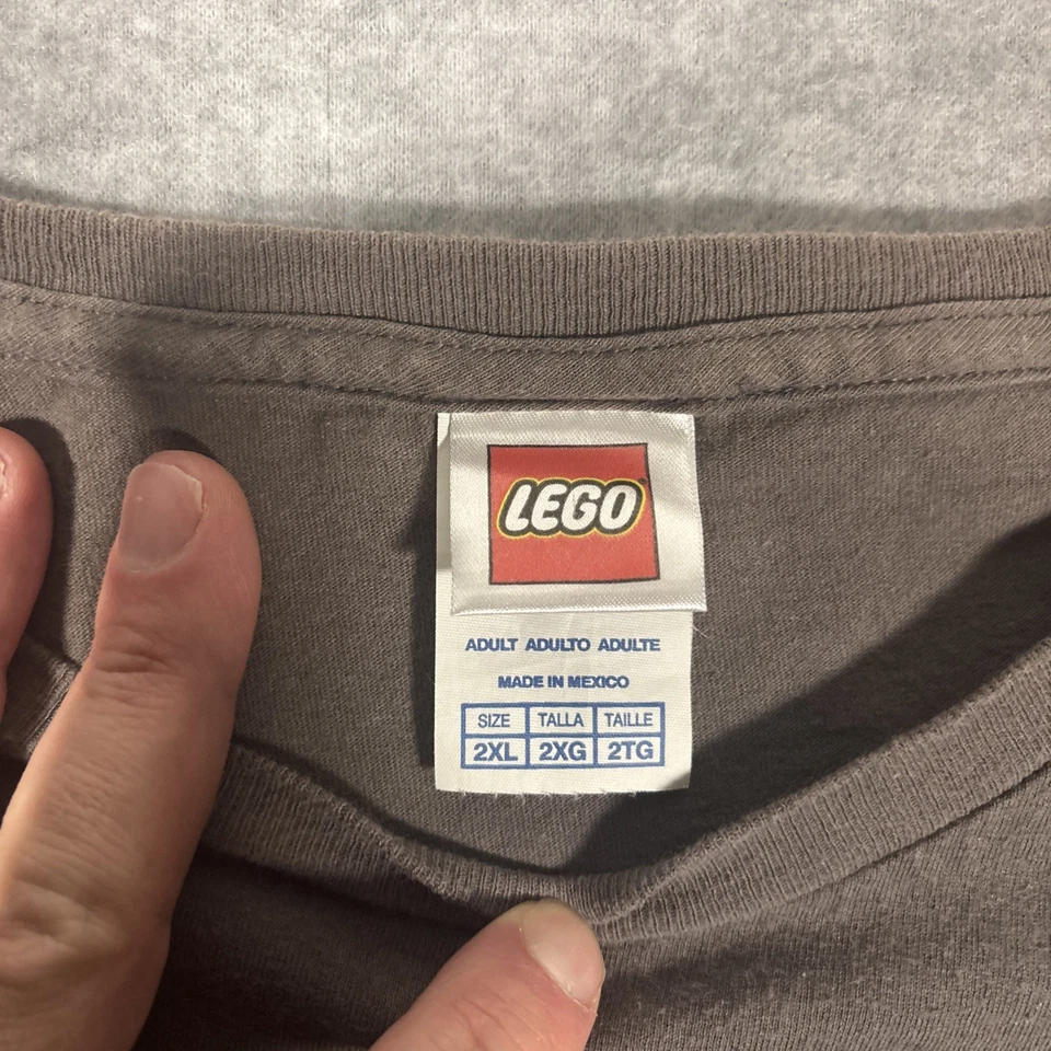 Lego Label - LEGO BUILDING BLOCKS Bricks (2XL) T-Shirt - Image 3 of 4