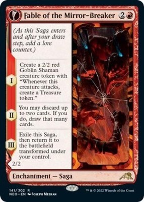 Fable of the Mirror-Breaker - Near Mint MTG Kamigawa: Neon Dynasty