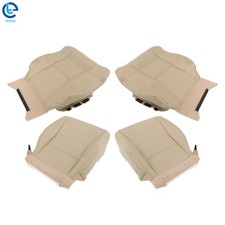 Left+Right Front Seat Cover Bottom Top Leather Tan For Acura RDX 2007-10 11 12