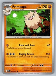 Primeape 057/165 Uncommon - Scarlet & Violet 151