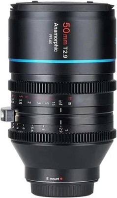 Sirui 50mm T2.9 Full-Frame Anamorphic 1.6x Lens Canon RF Photography Camera Lens