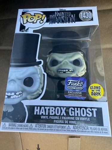 Funko Pop! Vinyl: Disney Haunted Mansion Hatbox Ghost-Funko Hollywood Exclusive