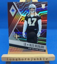 2017 Phoenix Red /299 Alex Anzalone RC rookie card Buccaneers Lions Florida