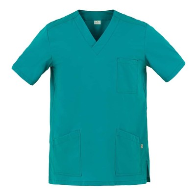 Casacca Medico Flavio Verde Petrolio Manica Corta - GIBLOR'S - Infermiere