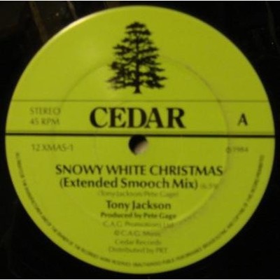 Tony Jackson - Snowy White Christmas / New Years Resolution (12'')