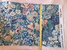 Liberty of London Cottage Garden furnishing cotton fabric. Full 54" width X 11"