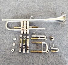 Vincent Bach Trumpet ELKHART USA Brass Wind Instrument Vintage Style