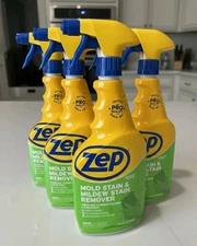 Zep Mold Stain and Mildew Stain Remover - 24 oz (Pack of 4) ZUMILDEW24