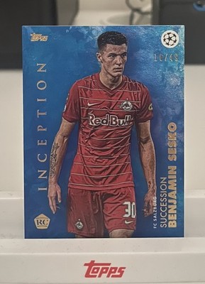 Topps Inception 2021/2022 | Benjamin Sesko | FC Salzburg | Numbered /49