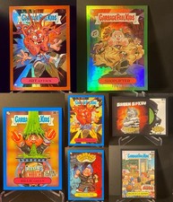 7x 2025 Topps GPK x Green Day Battle Of the Bands ORANGE GREEN BLUE #&rsquo;ed Inserts