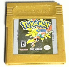 Pokemon Gold Version (Nintendo Game Boy Color, 2000)