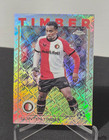 2024-25 Topps Chrome Uefa Quinten Timber #43 Logo Refractor RC 1/52 First Print