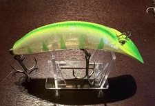 K15 Rare 🇺🇸Pre-rapala Luhr Jensen Kwikfish, Green Hothead Clearwater, Salmon