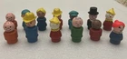 Lot of 13 Vintage Fisher Price Little People