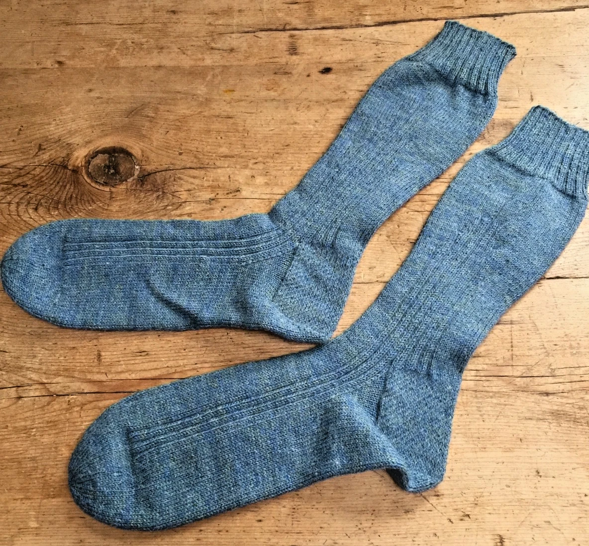 Hand Loomed 100% Wool Socks Tightly Knit Great for Kilts & Hiking