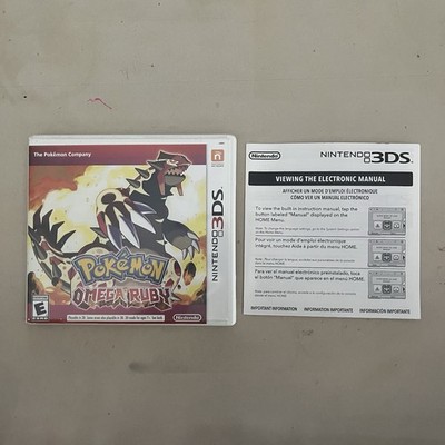 Pokémon OMEGA Ruby Nintendo 3DS BOX ONLY