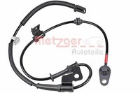 Sensor Raddrehzahl Vorne Rechts Metzger 09001301 FÜR KIA Raddrehzahlsensor
