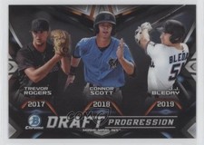 2019 Bowman Draft Chrome Progression JJ Bleday Connor Scott Trevor Rogers 0w8