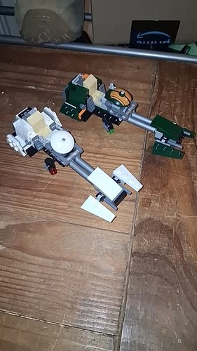 Lego Star Wars Ezra + Stormtrooper Speeder Bikes AS IS NO FIGS READ DESCRIPTION