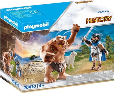 PLAYMOBIL 70470 GESCHICHTE NEU OVP Odysseus und der Zyklop Polyphem SAMMLER