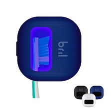 UV-C Toothbrush Sanitizer and Holder, Portable Cleaner, Travel Cover, Magneti...