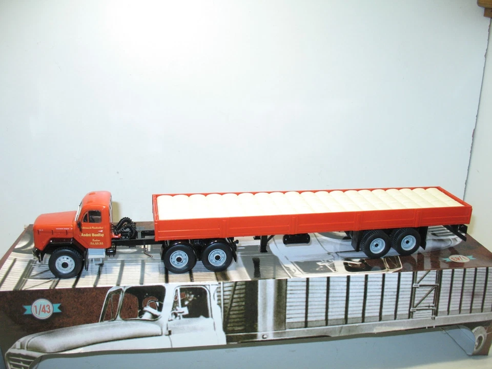MAGIRUS JUPITER 6X6 André Bonifay, Camion Semirimorchio D'eccezione Altaya 1:43 - Immagine 2 di 3