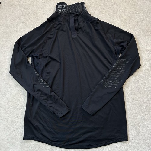 Bauer Hockey Protective Shirt Mens Neck XL / Body Medium Black Long Sleeve