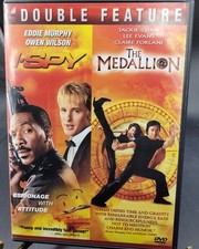 I-Spy The Medallion DVD Double Feature Eddie Murphy Jackie Chan Owen Wilson