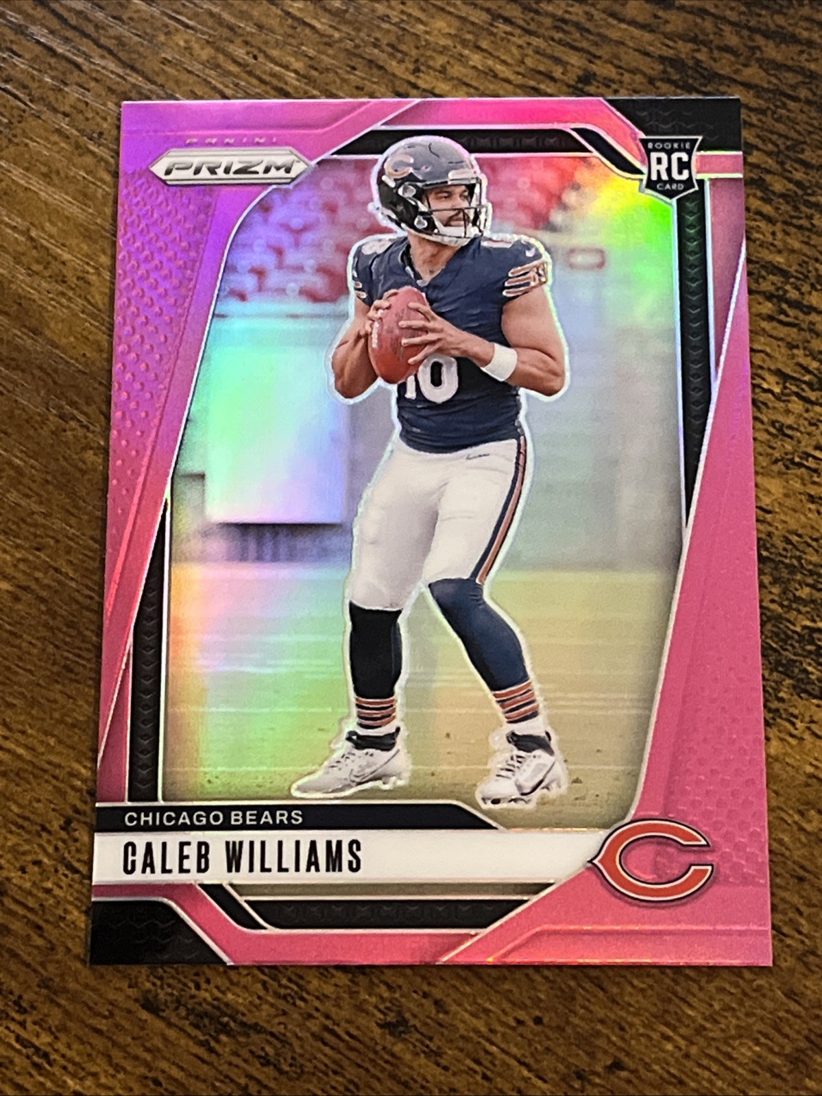 Caleb Williams 2024 Prizm Pink #301 Rookie RC