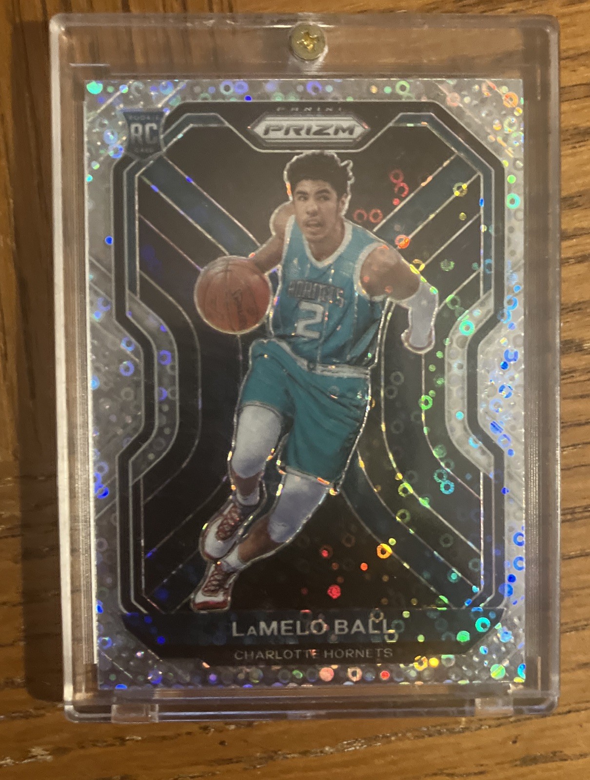 2020 Panini Prizm LaMelo Ball #278 RC Rookie Fast Break Silver Disco Variation