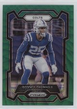 2023 Panini Prizm Green Wave Prizm Rodney Thomas II #130 0w47