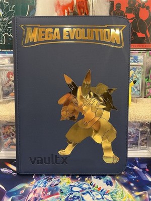 Vault X - 9 Pocket eXo-Tec Zip Binder Folder - Mega Evolution - Lucario