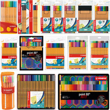 Fineliner - STABILO point 88 - Assorted Packs Sets Wallets Available